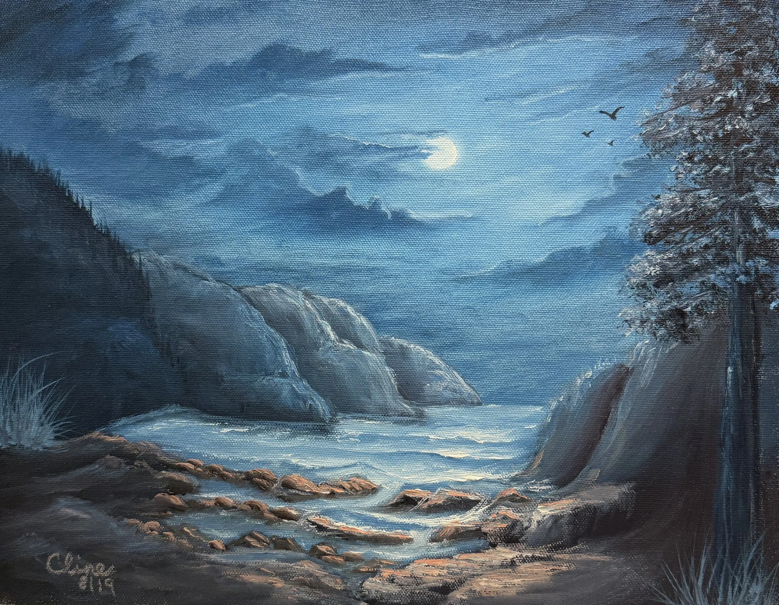 2/21/26 Moonlit Coastline