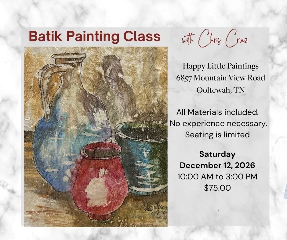 12/12/26 Batik Watercolor with Chris Cruz