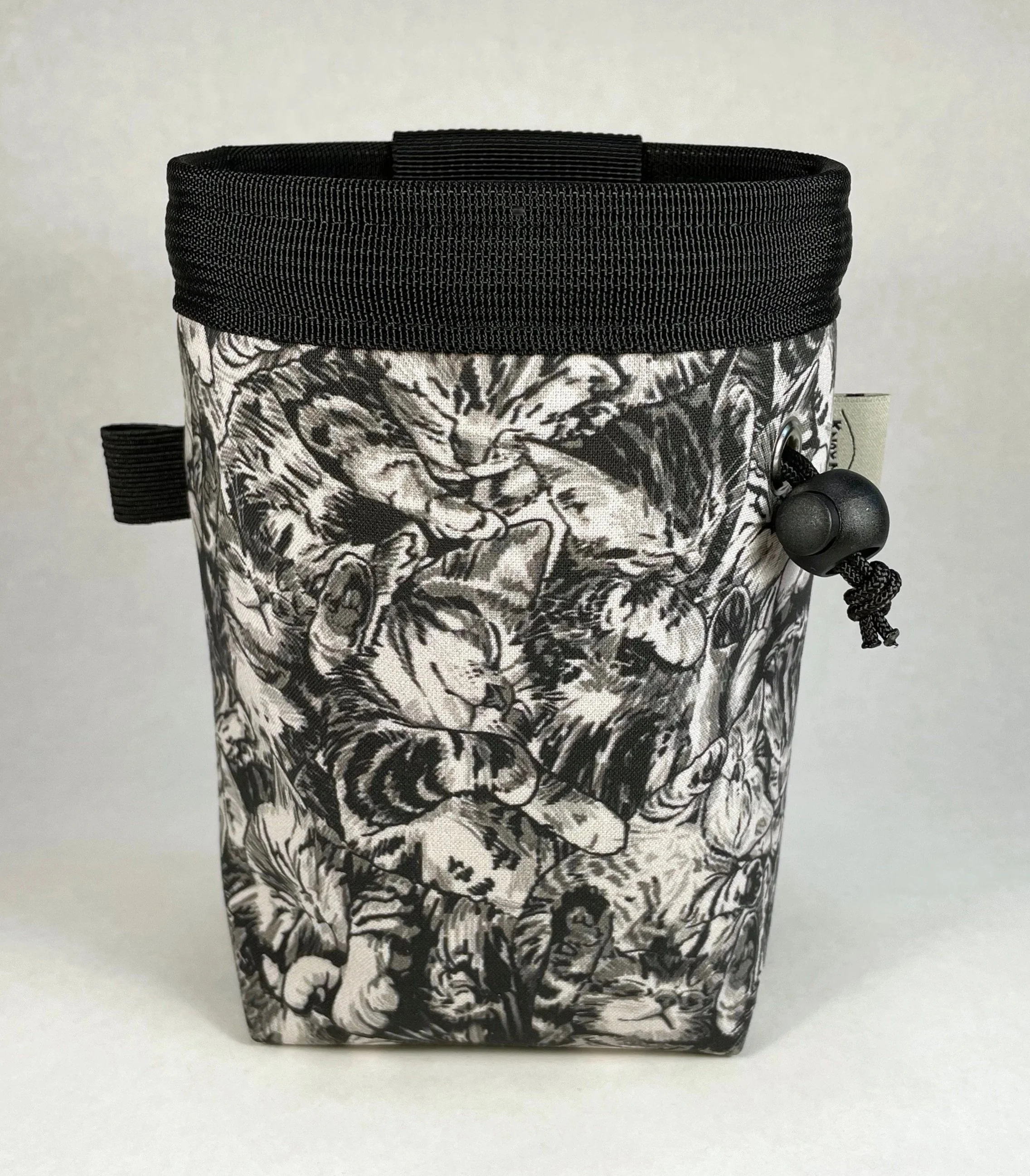 sleeping kittens cat chalk bag