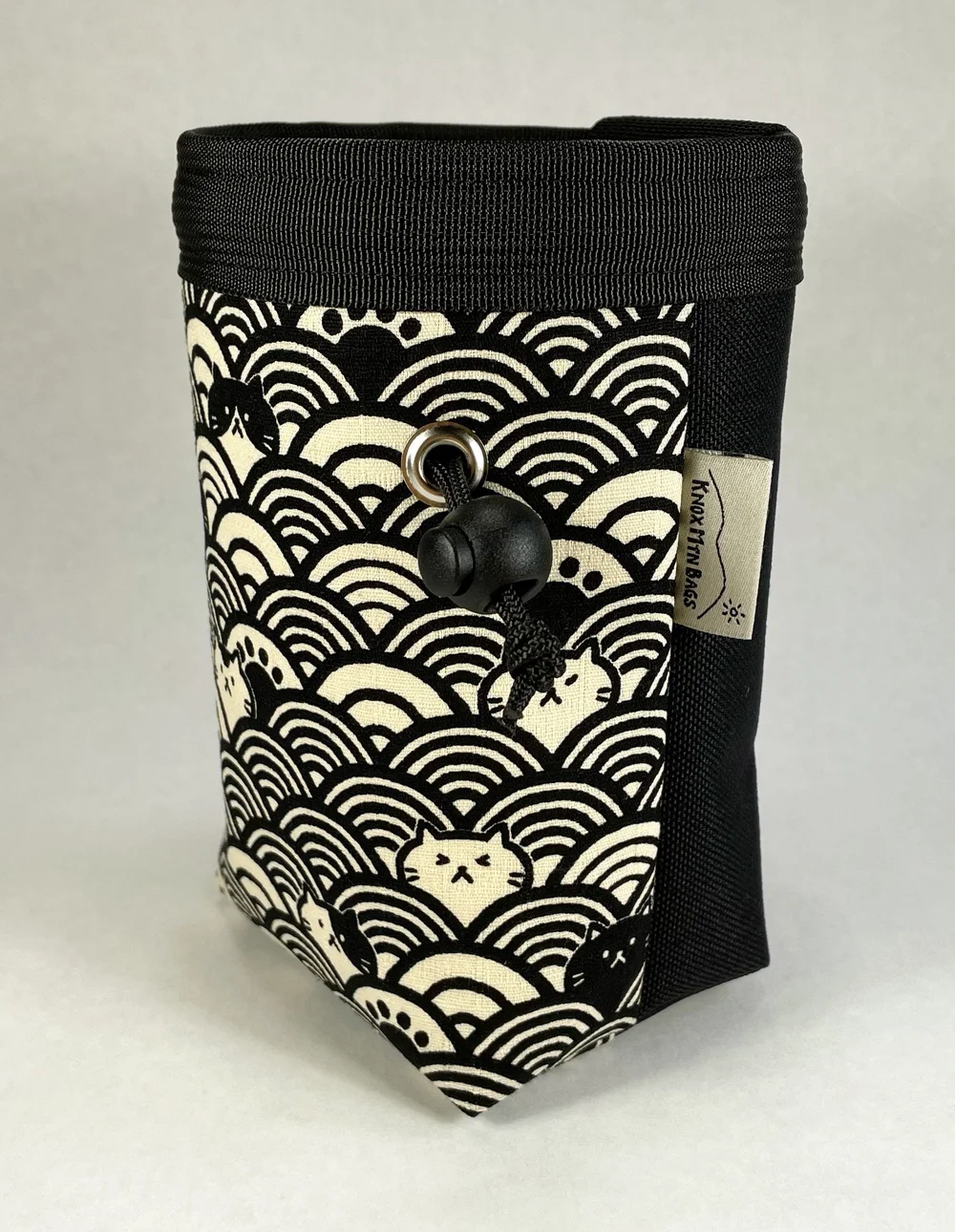Seigaiha Cats Chalk Bag — Knox Mountain Bags