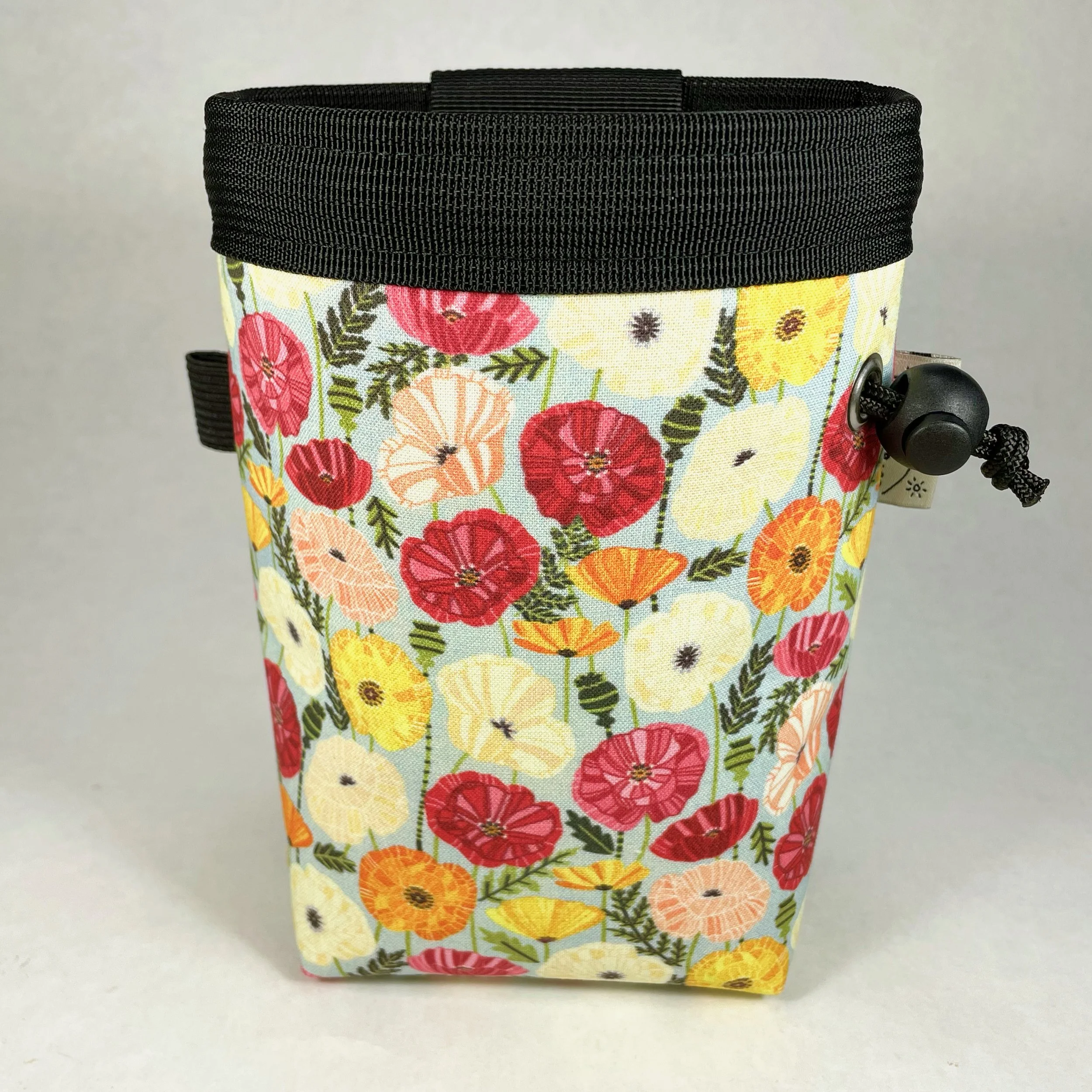 poppies chalk bag