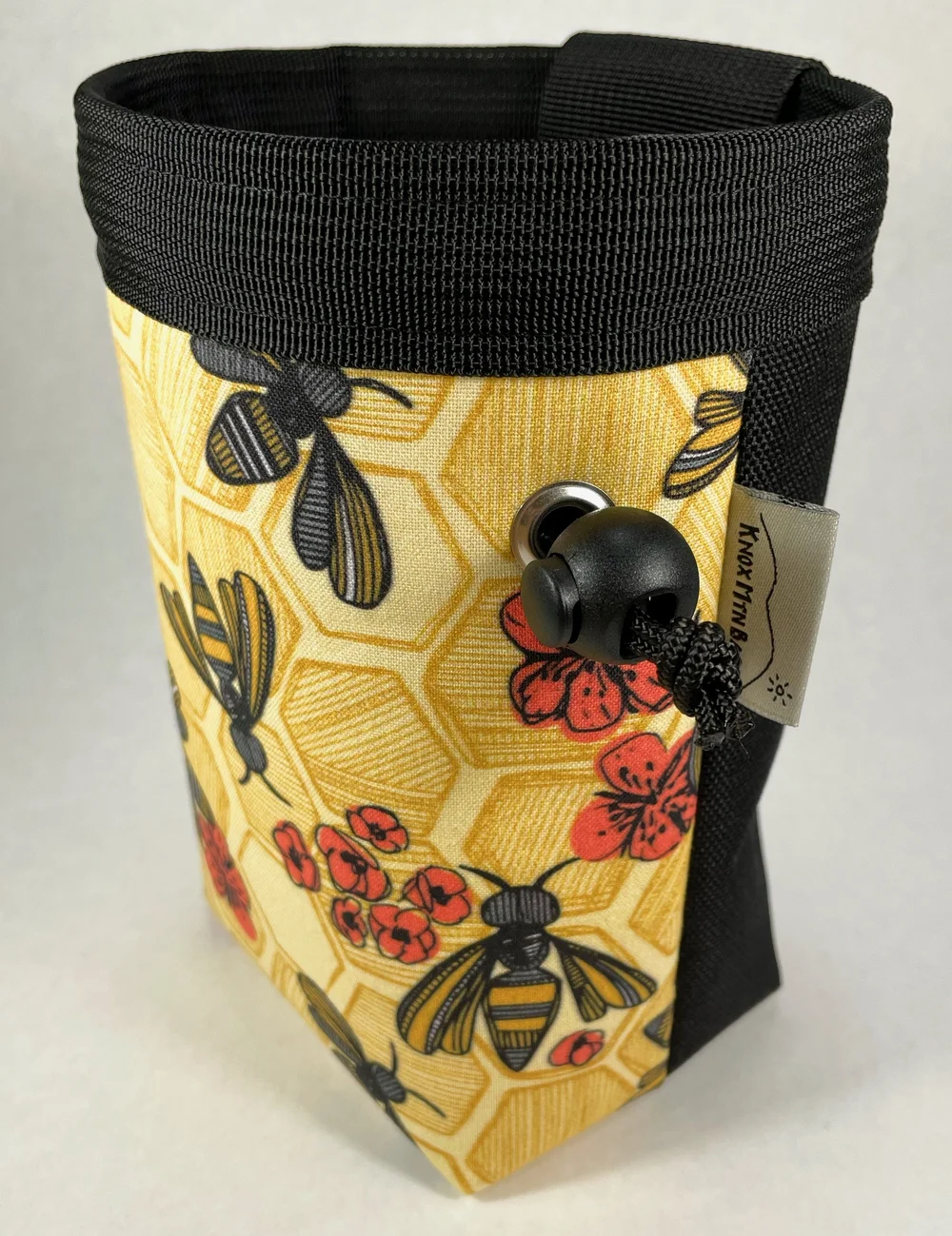 sho→boh Bees on Yellow Honeycomb Chalk Bag — Knox Mountain Bags