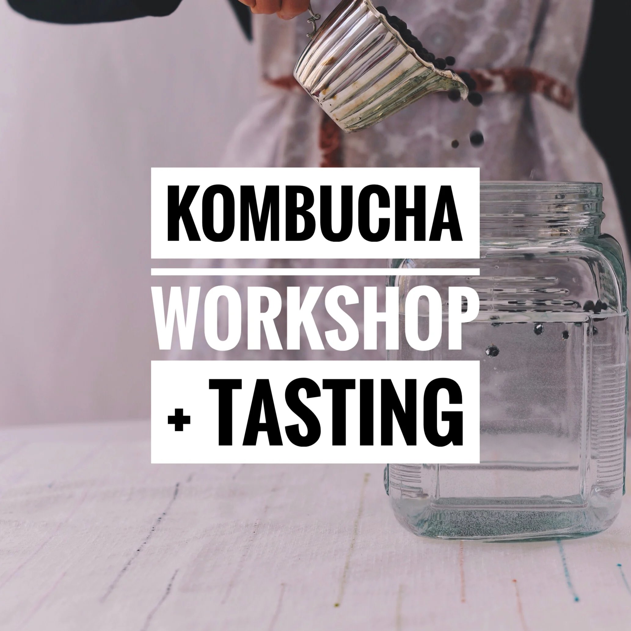 Learn how to make the tasty fermented tea at home! Check out Mandala Studio for details.