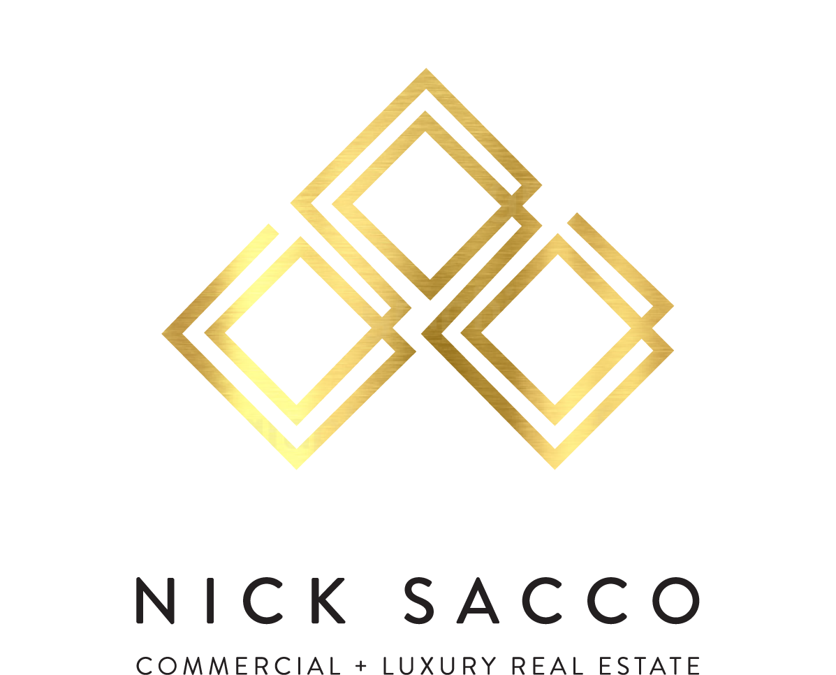 Nick Sacco Gold and black logo.png