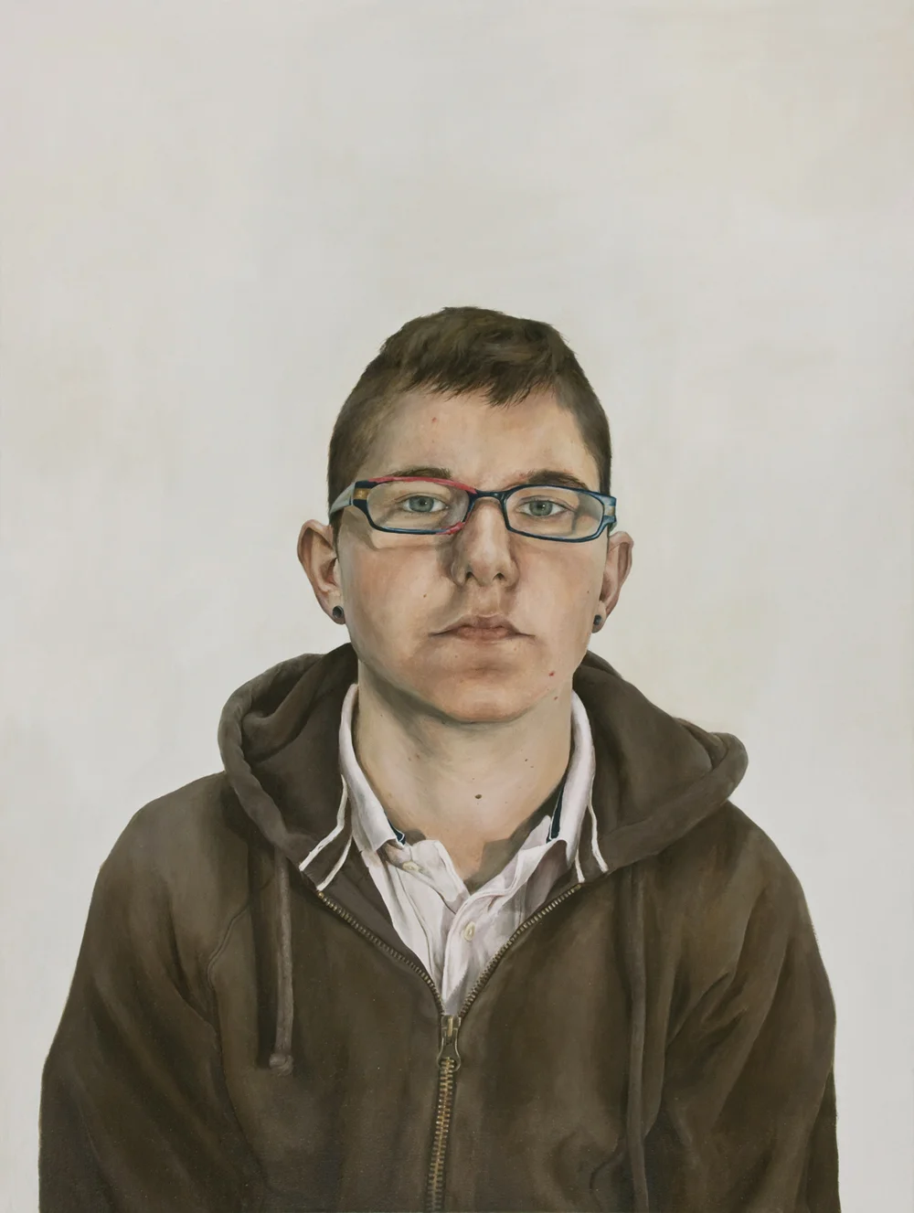 Untitled (11-04-2008), oil on canvas, 40" x 30", 2008