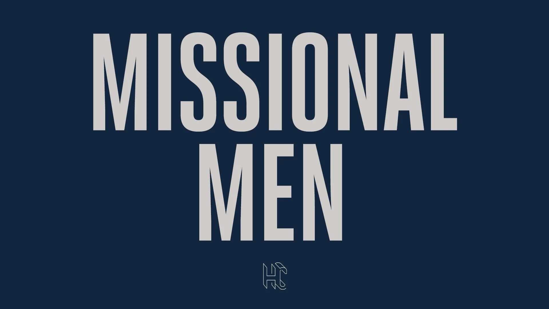 MISSIONAL MEN