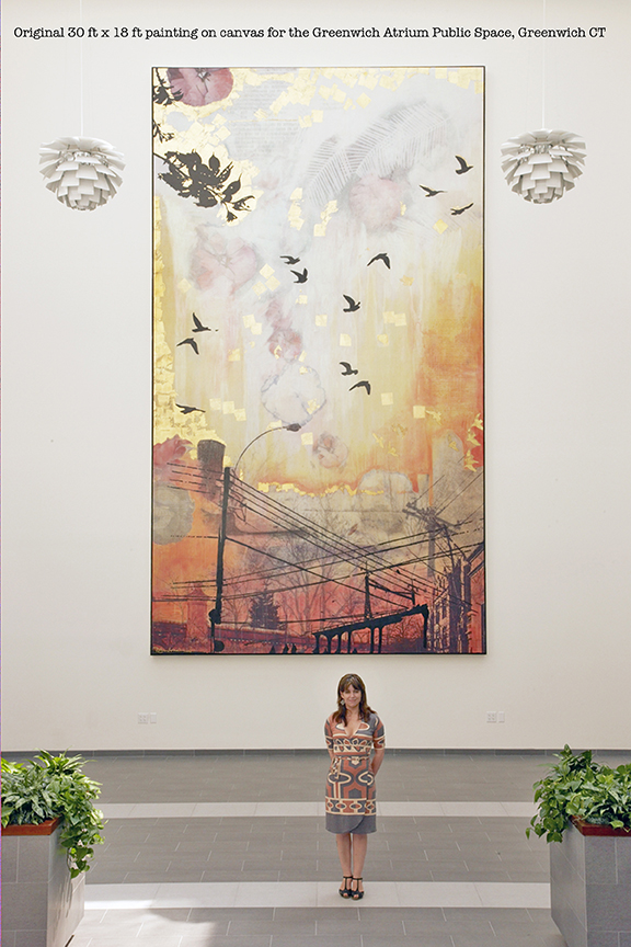 "7:30am A Personal Cathedral" 35' x 18'