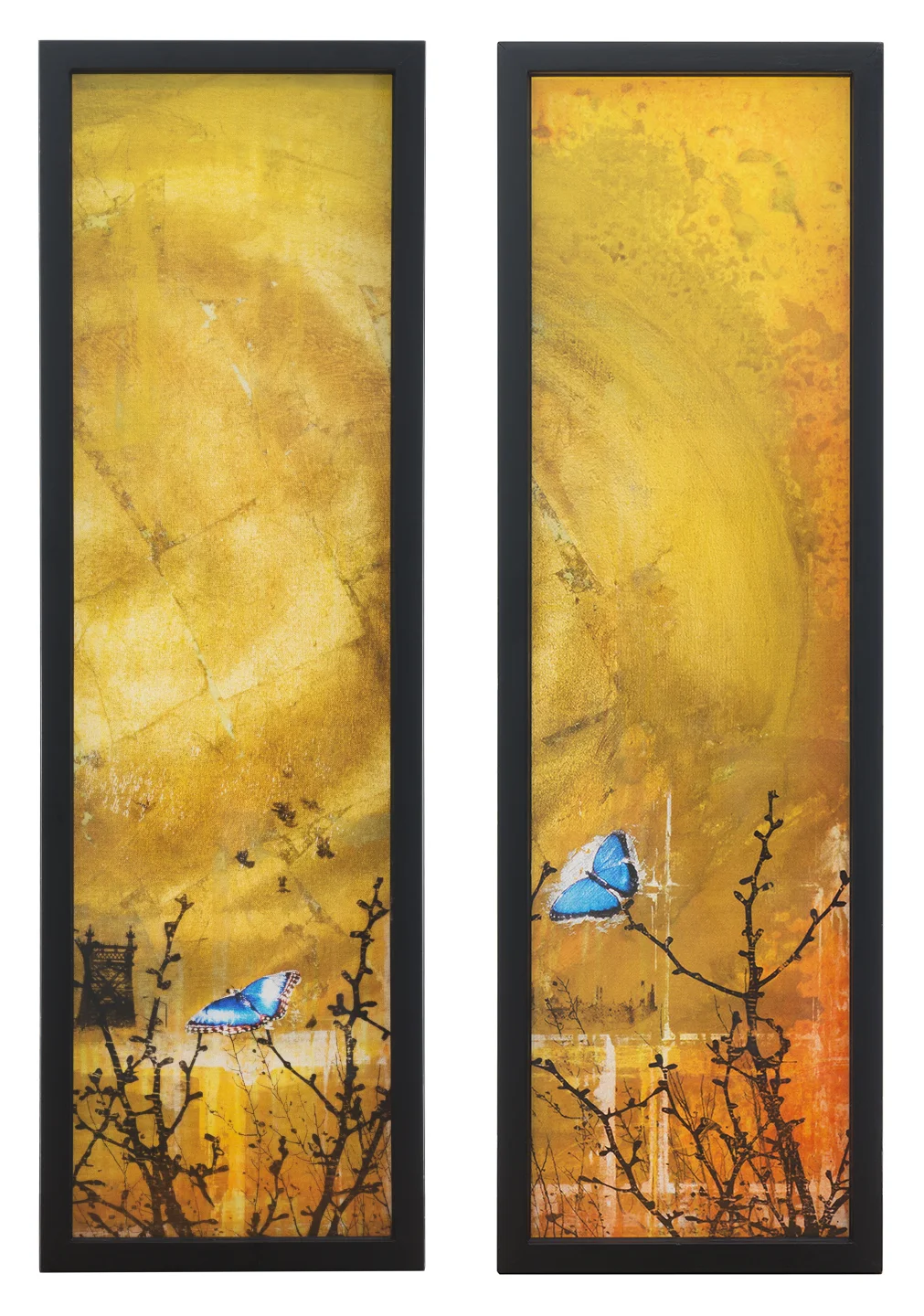 "Color Song" diptych