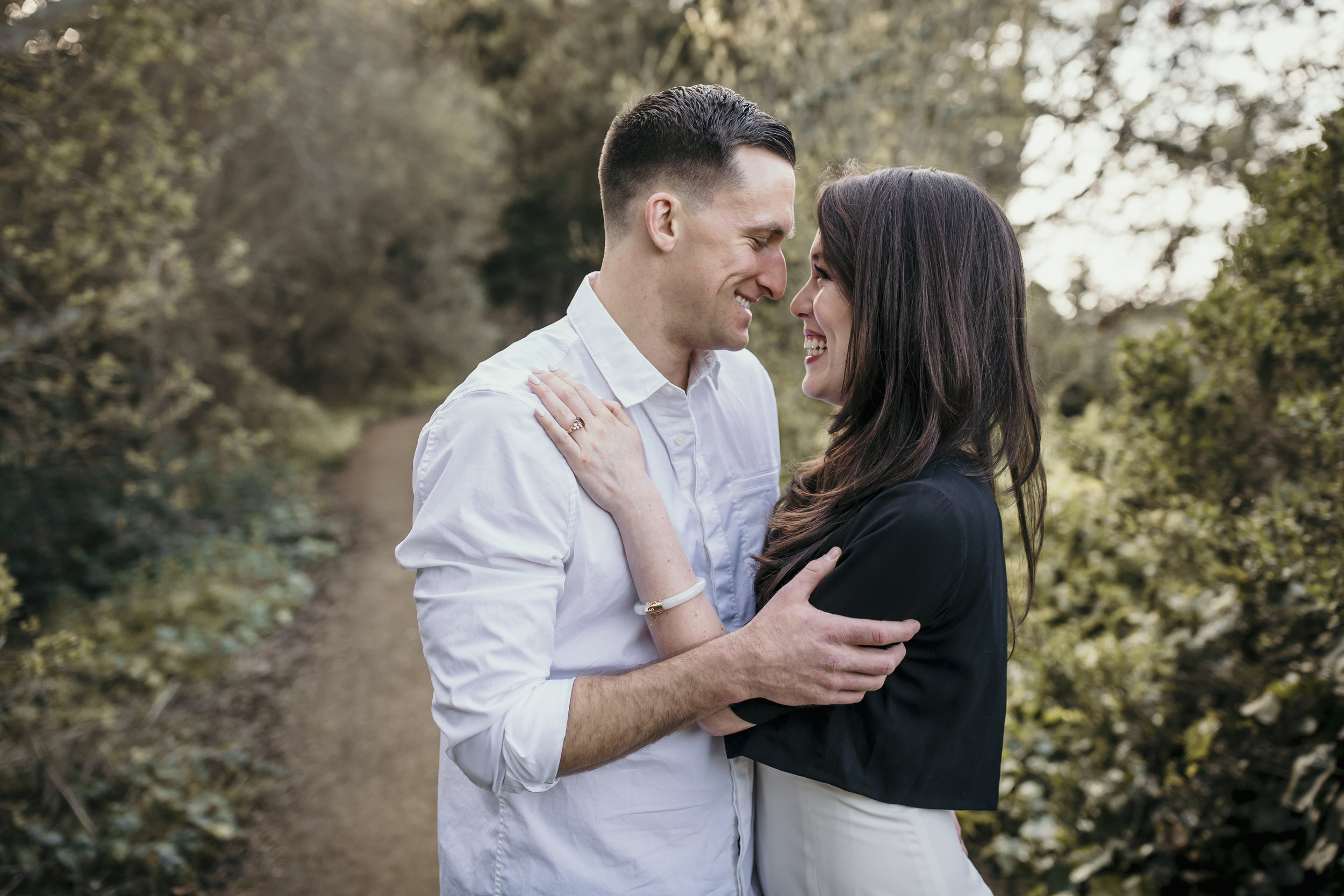 san francisco engagement + wedding photography by bre thurston | outside lifestyle photographer in the bay area | romantic engaged couple on the beach at sunset