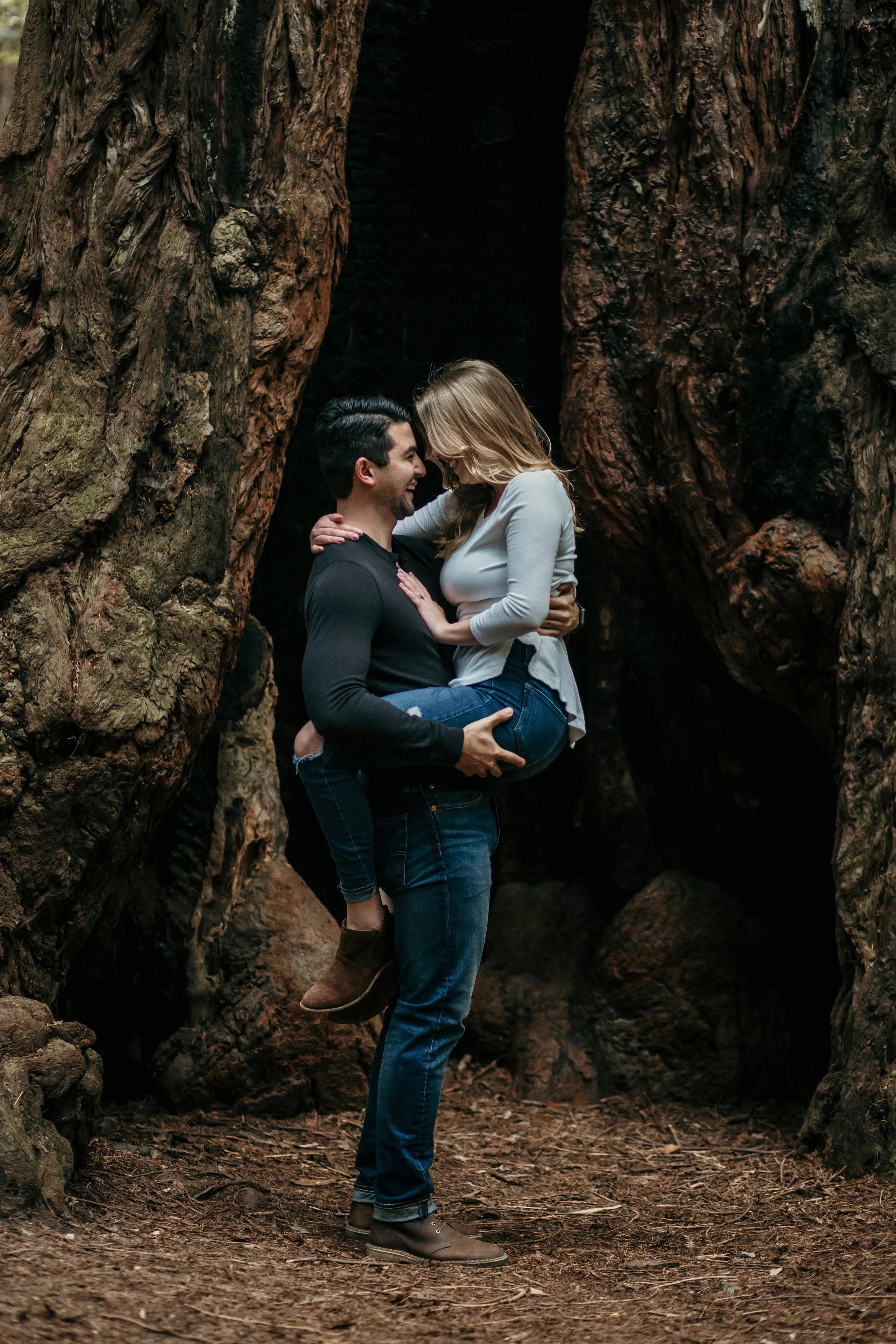 best bay area engagement photographer outdoors | san francisco lifestyle wedding photography bre thurston