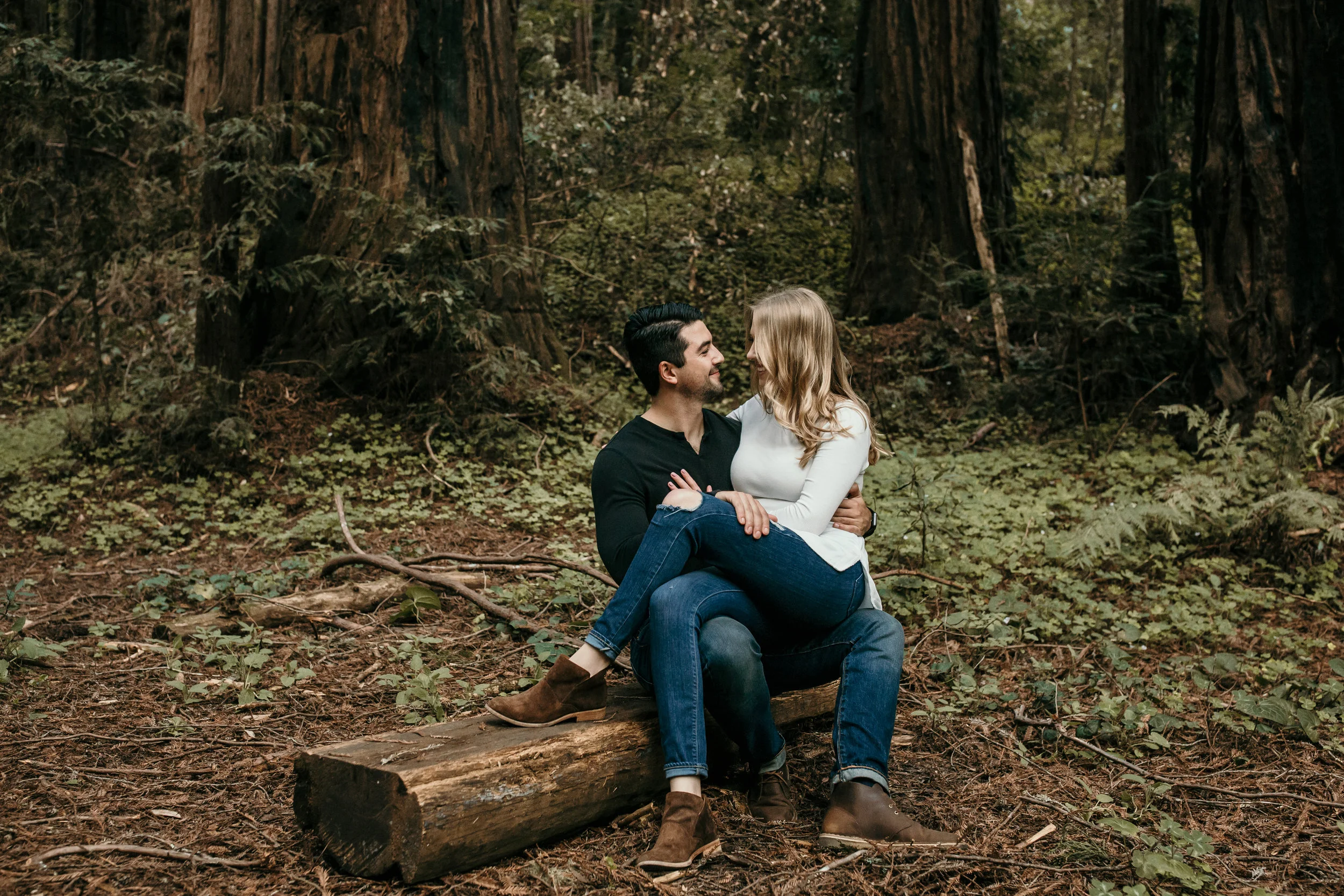 best bay area engagement photographer outdoors | san francisco lifestyle wedding photography bre thurston