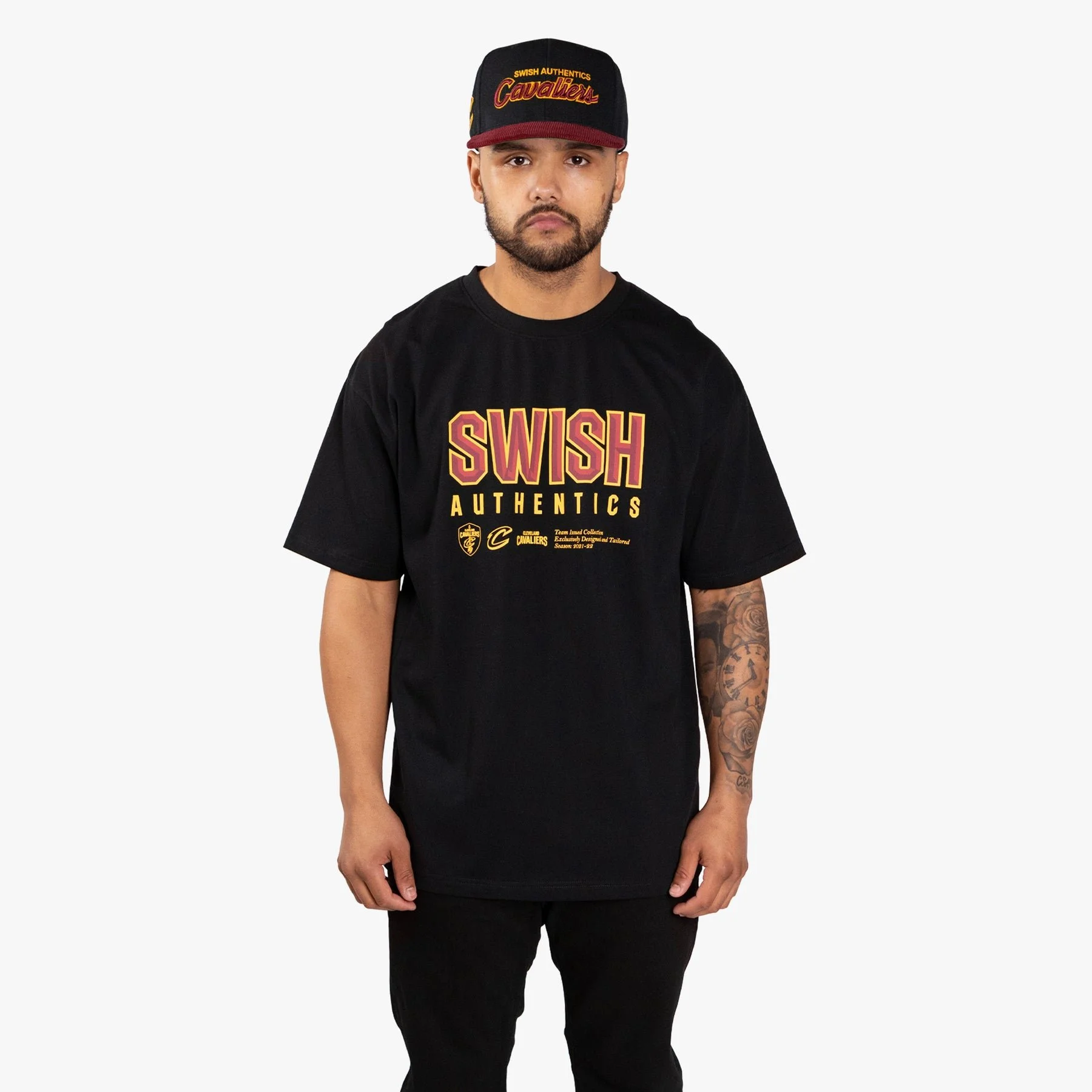 Swish Authentics x Cleveland Cavaliers Script Snapback 003.jpg