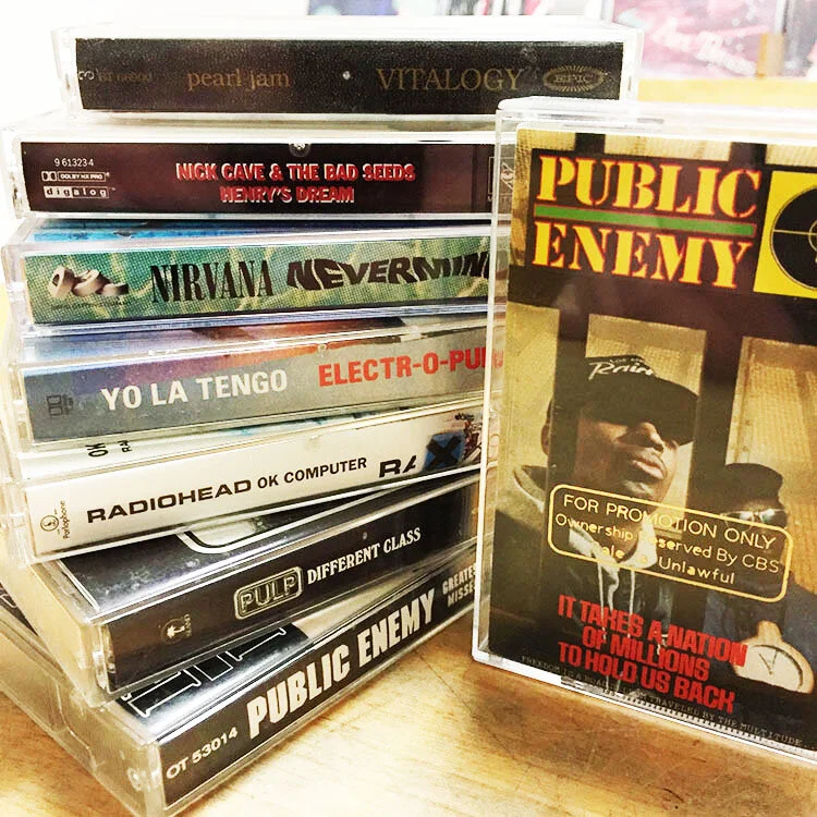 Tapes / Cassettes Radiohead, Nirvana, Public Enemy — Shortstack