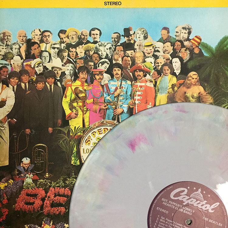 The Beatles - Sgt. Pepper's Lonely Hearts Band (marble vinyl) — Shortstack Records Toronto - Selling, Buying, Trading Vinyl in Toronto