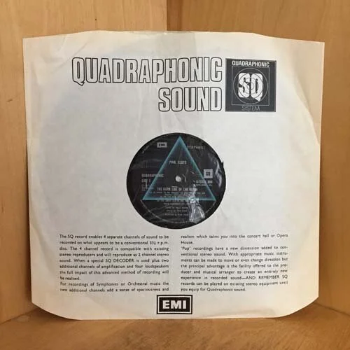 Pink Floyd The Dark Side Of The Moon (quadraphonic) — Shortstack