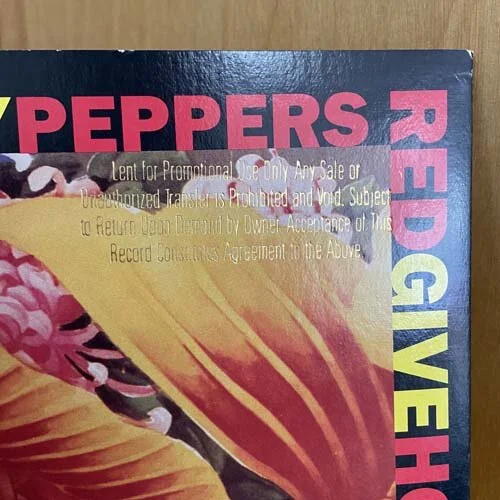 Red Hot Chili Peppers Give It Away — Shortstack Records Toronto