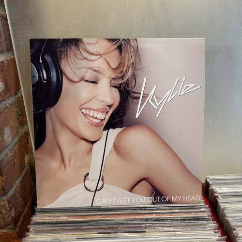 Kylie Minogue Signed LP Cover 