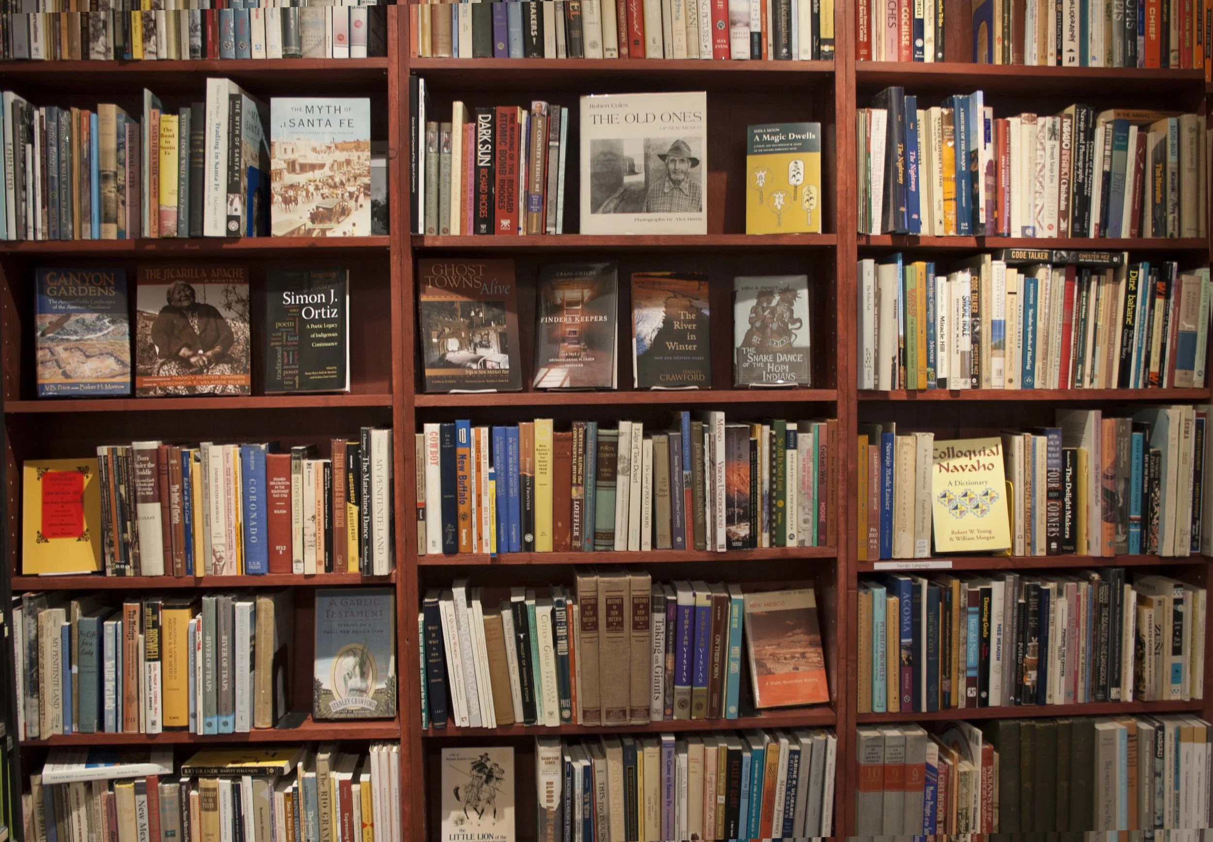 New Mexico & Native American Shelves