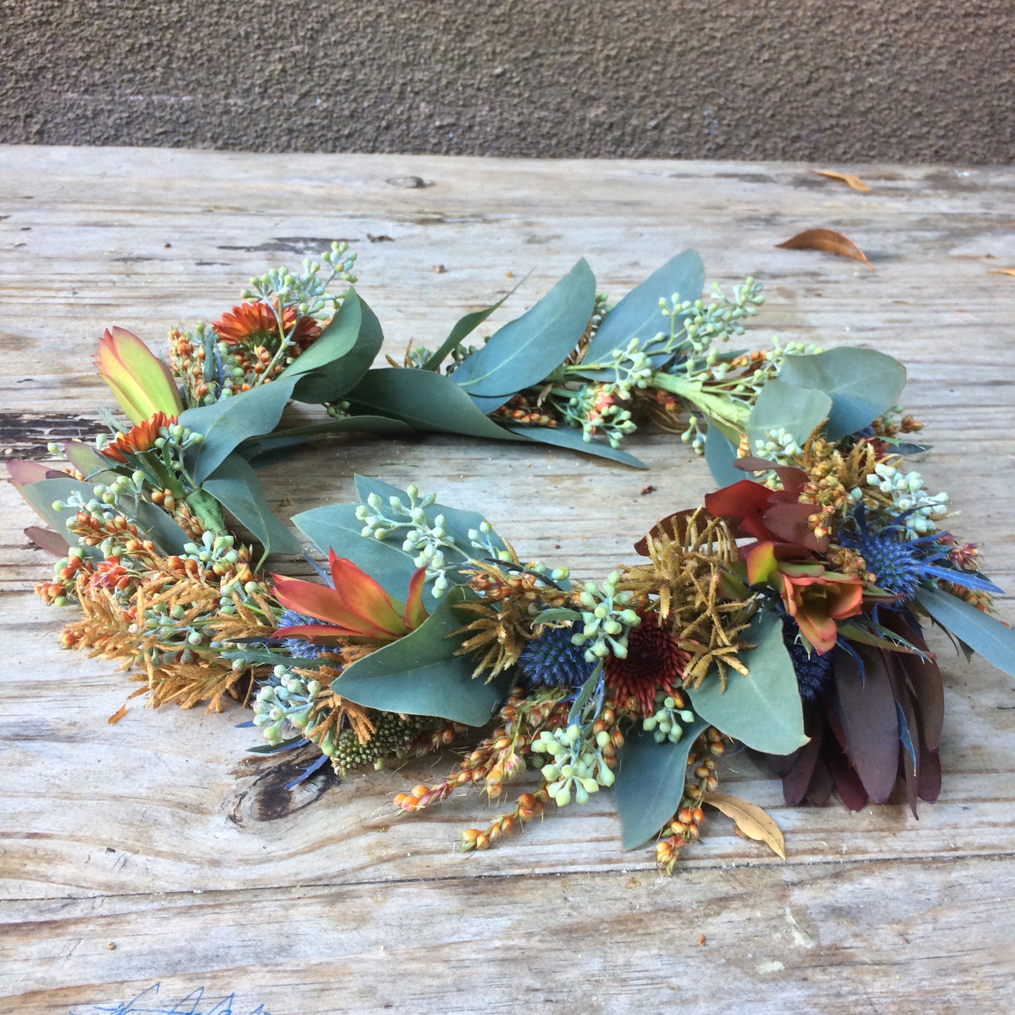 Flower Crown, Autumn Leucadendron.jpeg