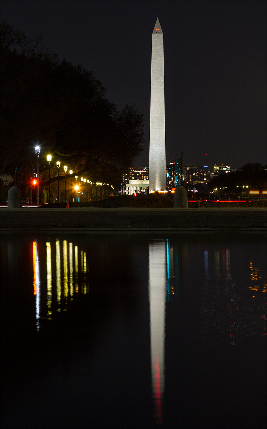 Washington Monument Reflected