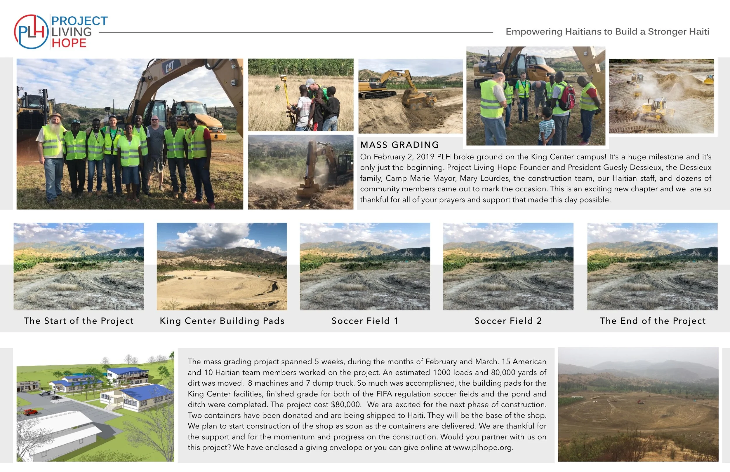 Page 2 On February 2, 2019 PLH broke ground on the King Center campus! It was a huge milestone but only just the beginning. We are so thankful for all of your prayers and support that made this day possible. Read more…