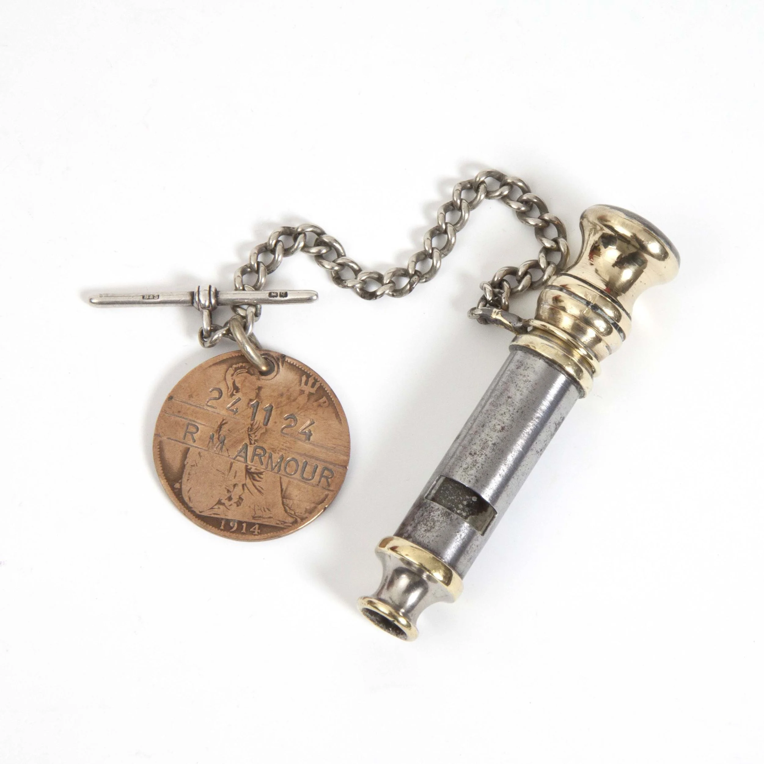 Armour's whistle and pipe tamper