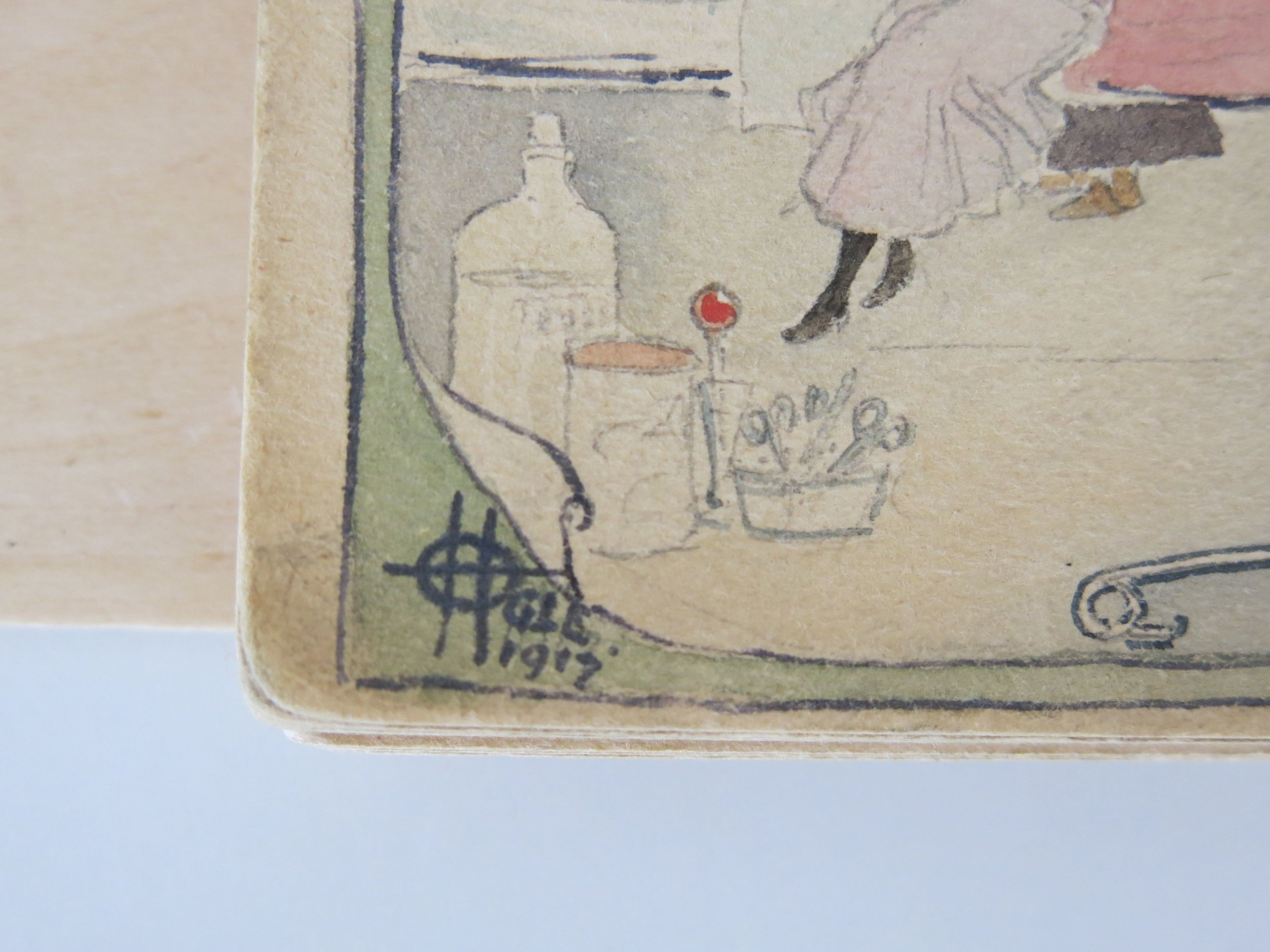 Henry Ogle's signature 1917