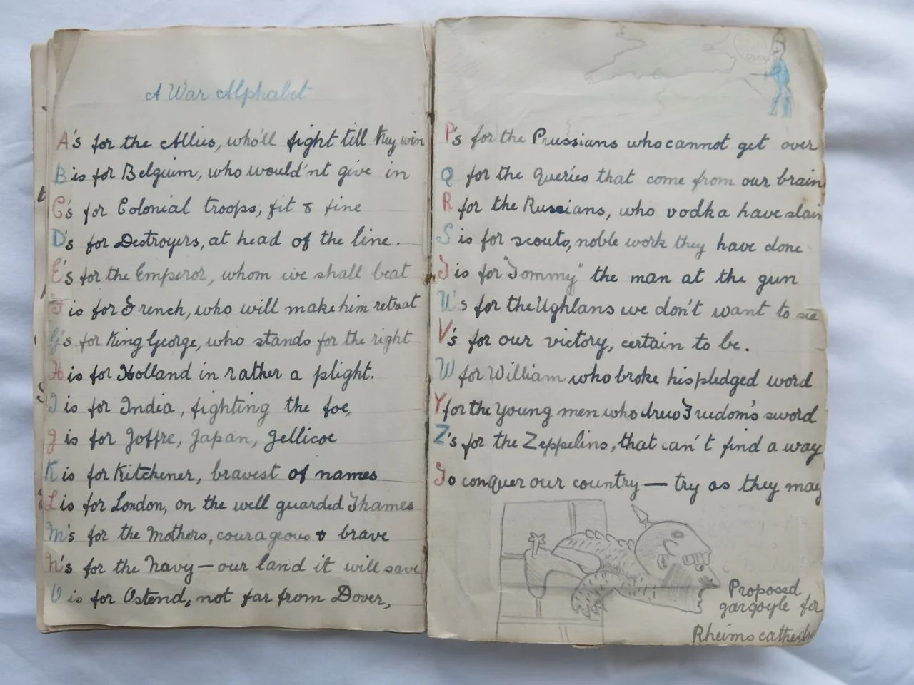 A War Alphabet