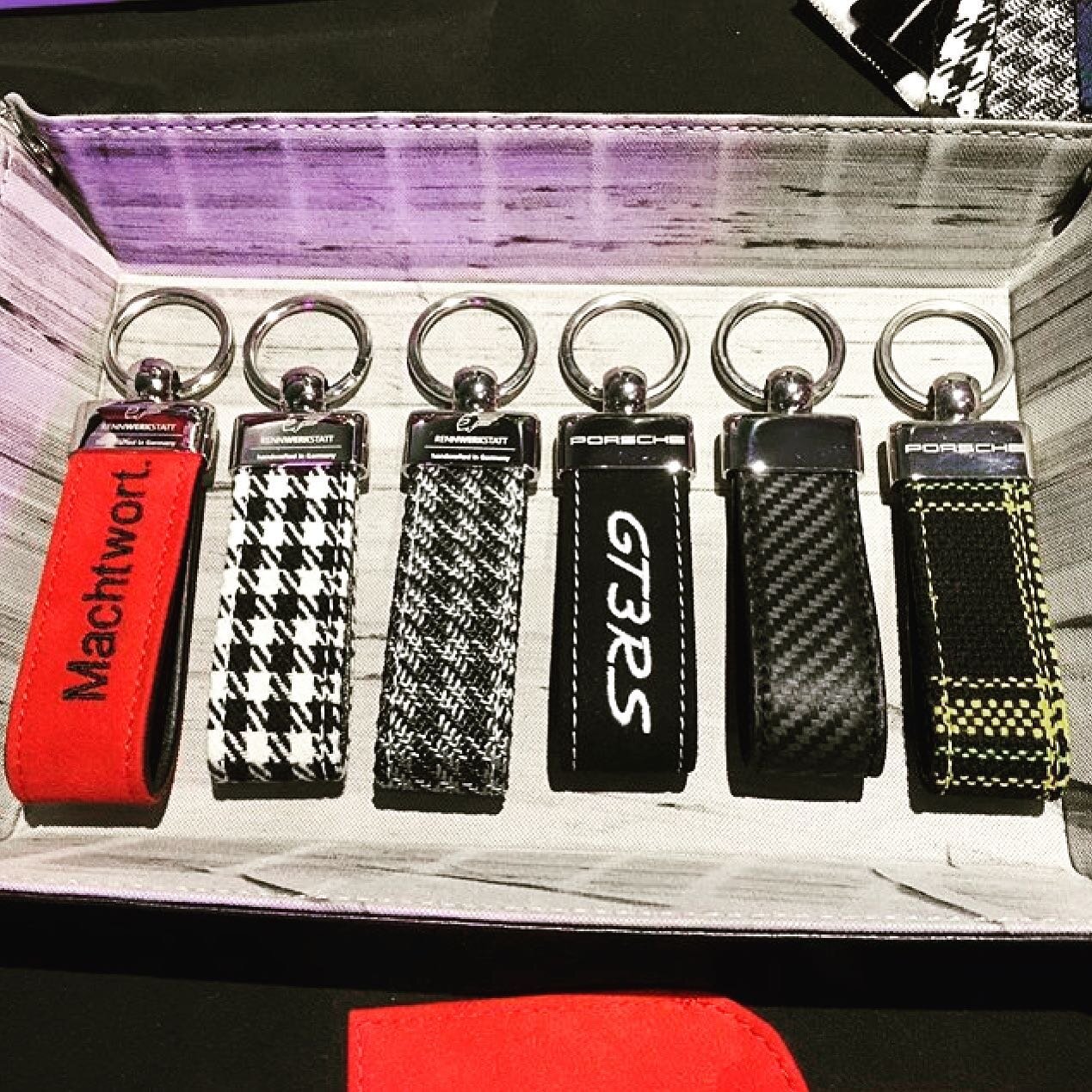 🏁 The fastest keyring&lsquo;s in the world. 🪡 handmade in Frankfrut, Germany.