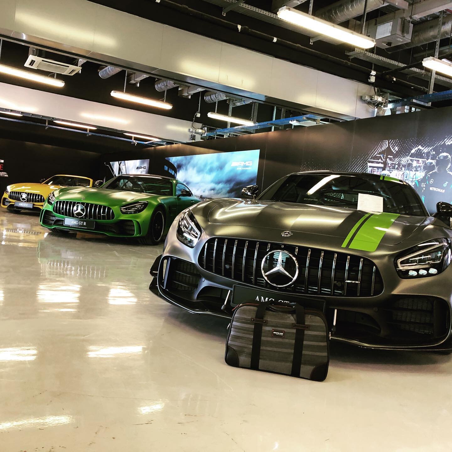 BurnOut Bags &amp; Production for EMC. Bags are Handcrafted in Germany .@mercedesbenzabudhabi @mercedesamg