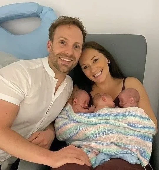 Wow!!! Congrats to this family 🩷🎉

~ British mother, 34, gives birth to &lsquo;one-in-200million&rsquo; set of identical triplets who shared the same placenta 

A mother has given birth to a &lsquo;one in 200million&rsquo; set of identical triplets