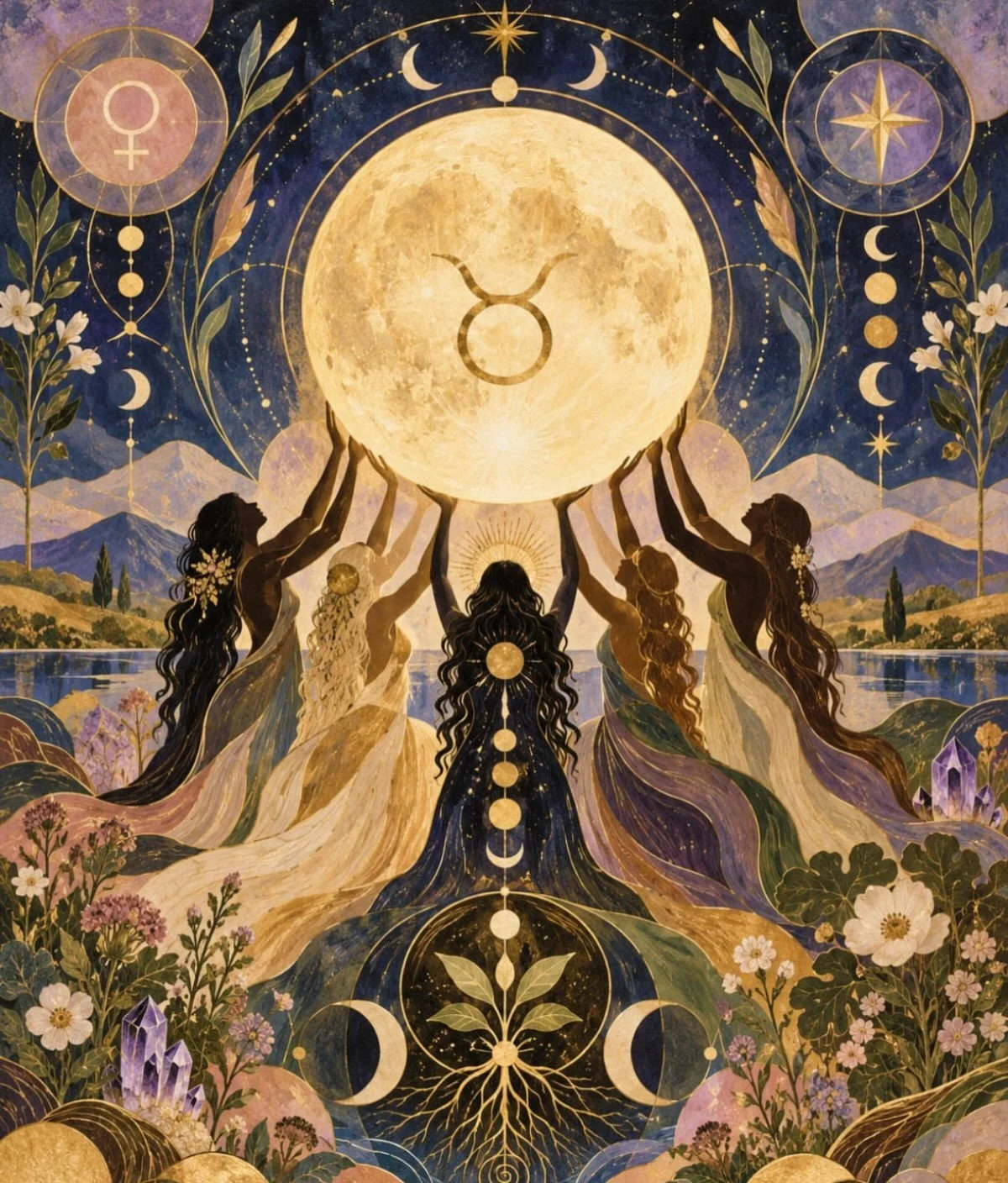 Full moons coming&hellip;. Wonder how many babies are coming too???!!! Xx 

@drjenniferfreed drjenniferfreed 🙏💕great image