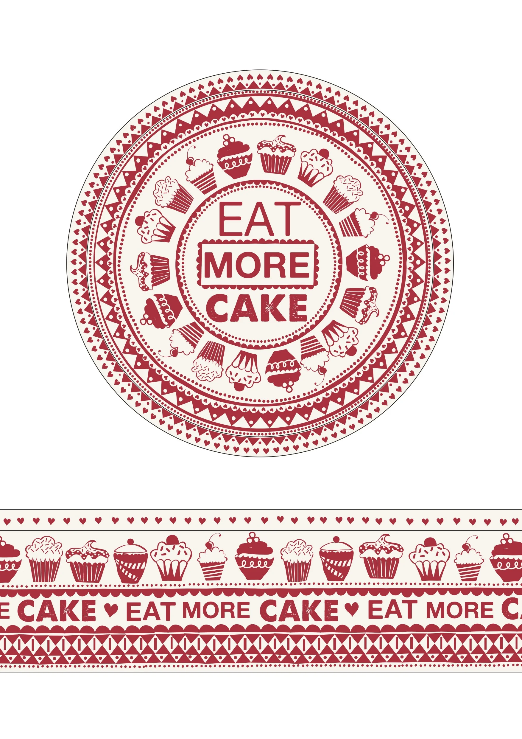 Cake tin designed by Lizzie Lees for Marks and Spencer. © Marks and Spencer.