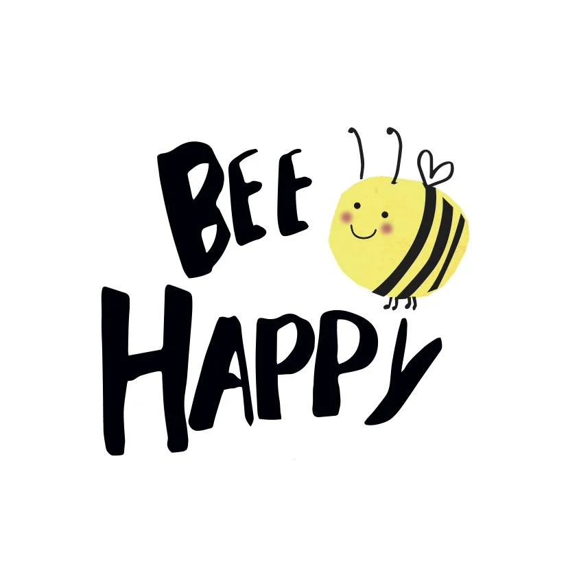 Bee Happy giant sized mugs designed by Lizzie Lees for the Ben de Lisi Debenhams Home range. © Debenhams Plc.