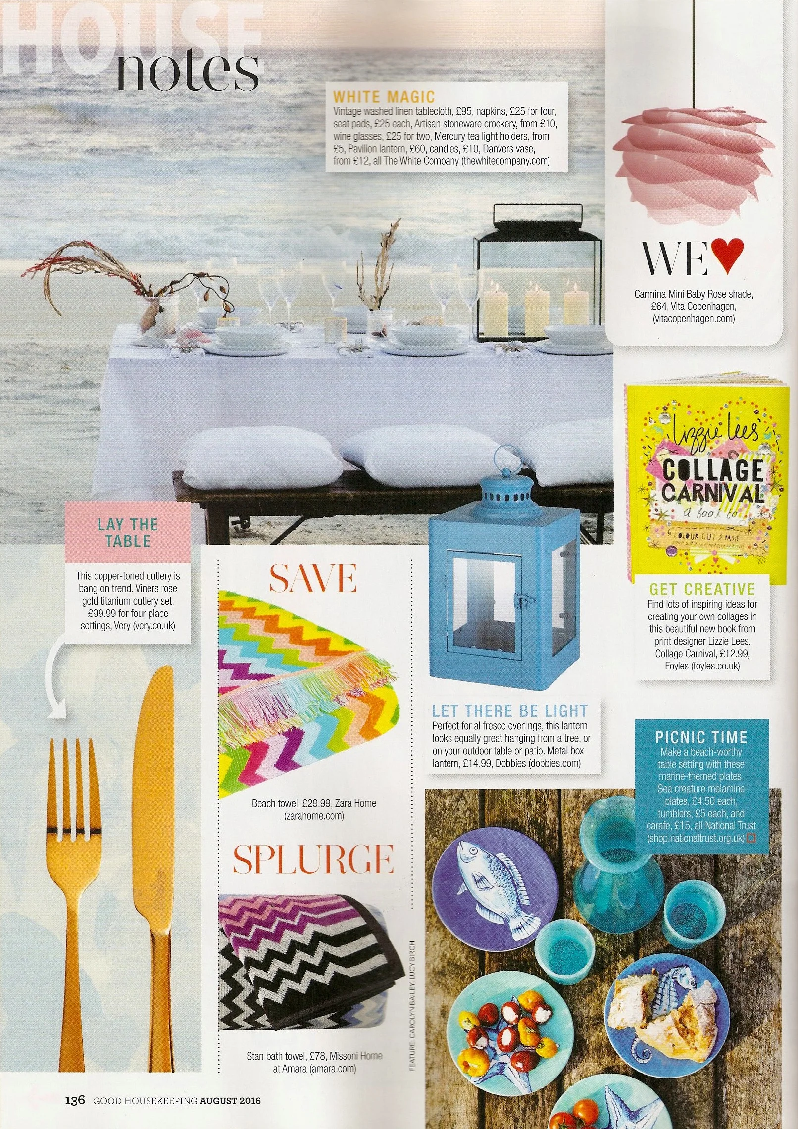 Featured in Good Housekeeping August Issue 2016