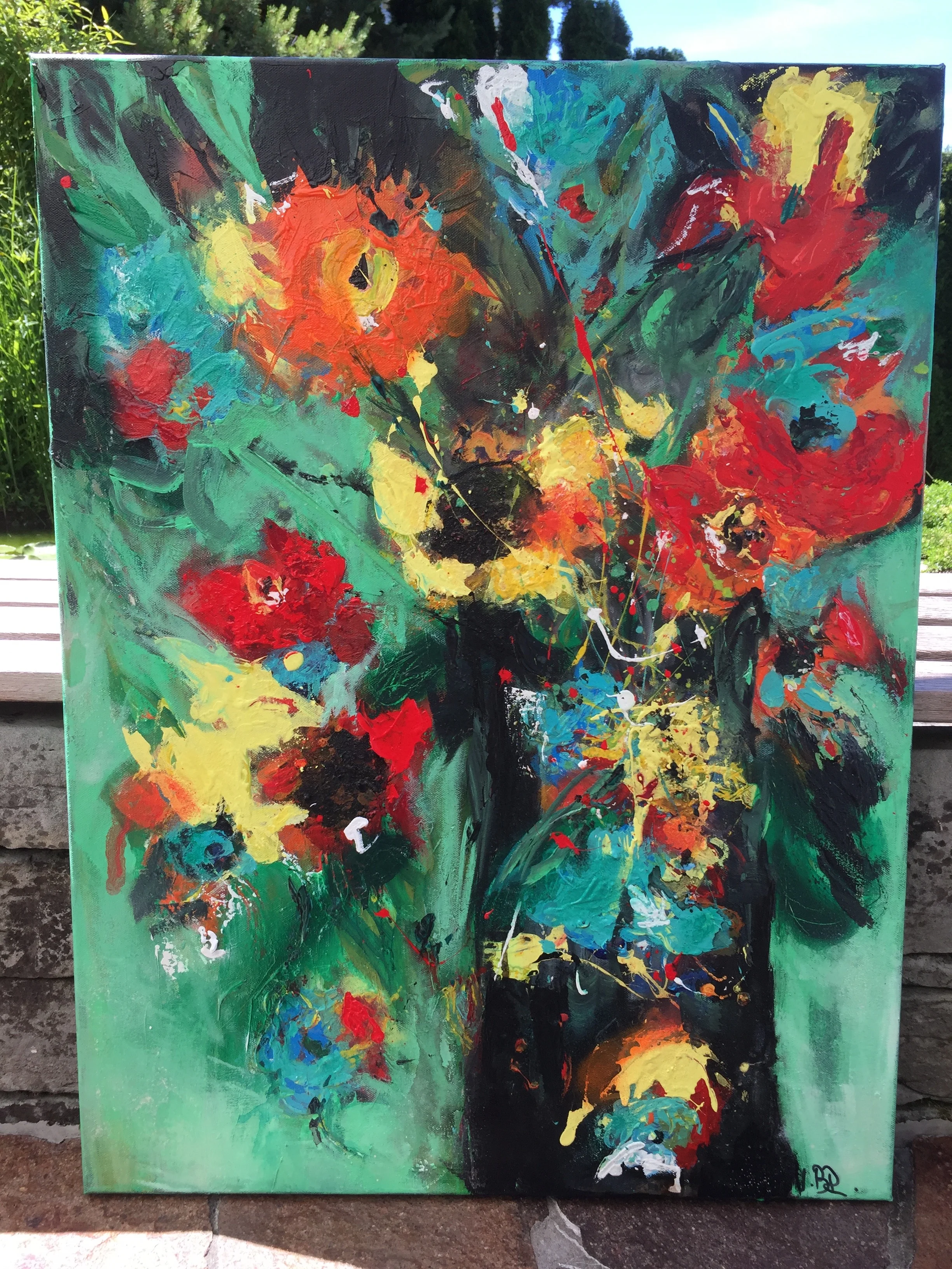 Sommerblumenstrauss (Bild 80)