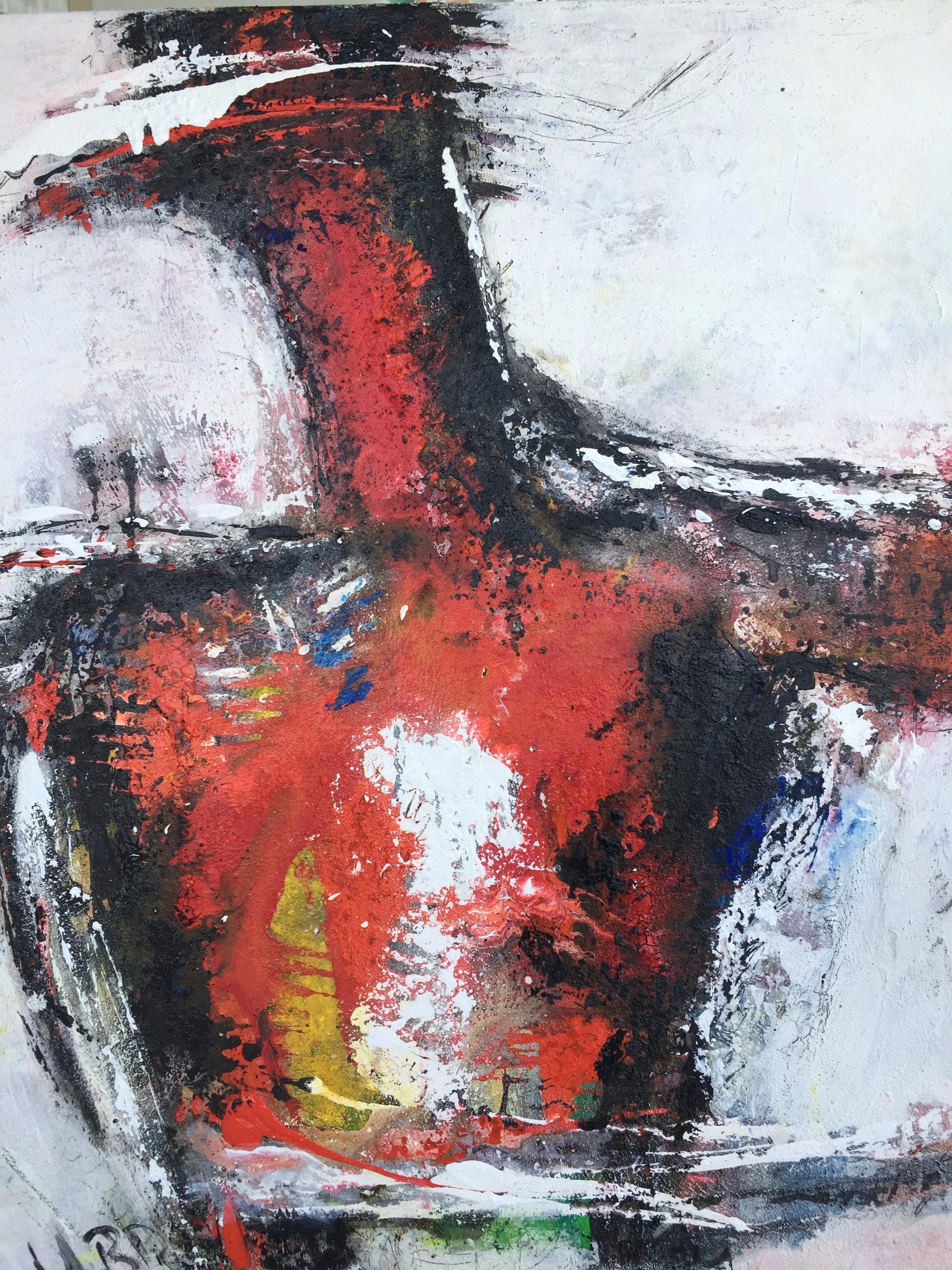 Abstrakt in Rot (Bild 115)