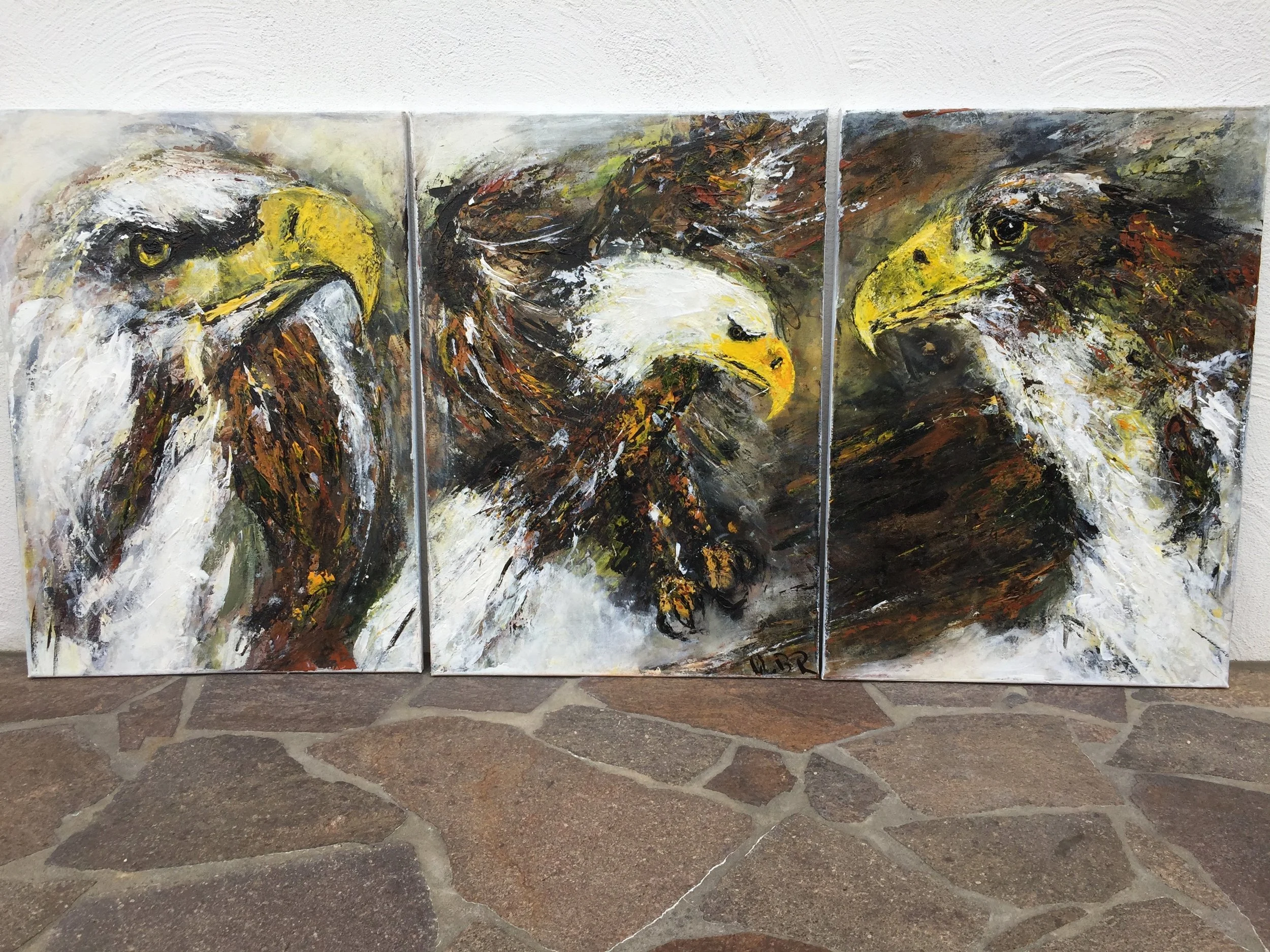 Triptychon Adler (Bild 119)