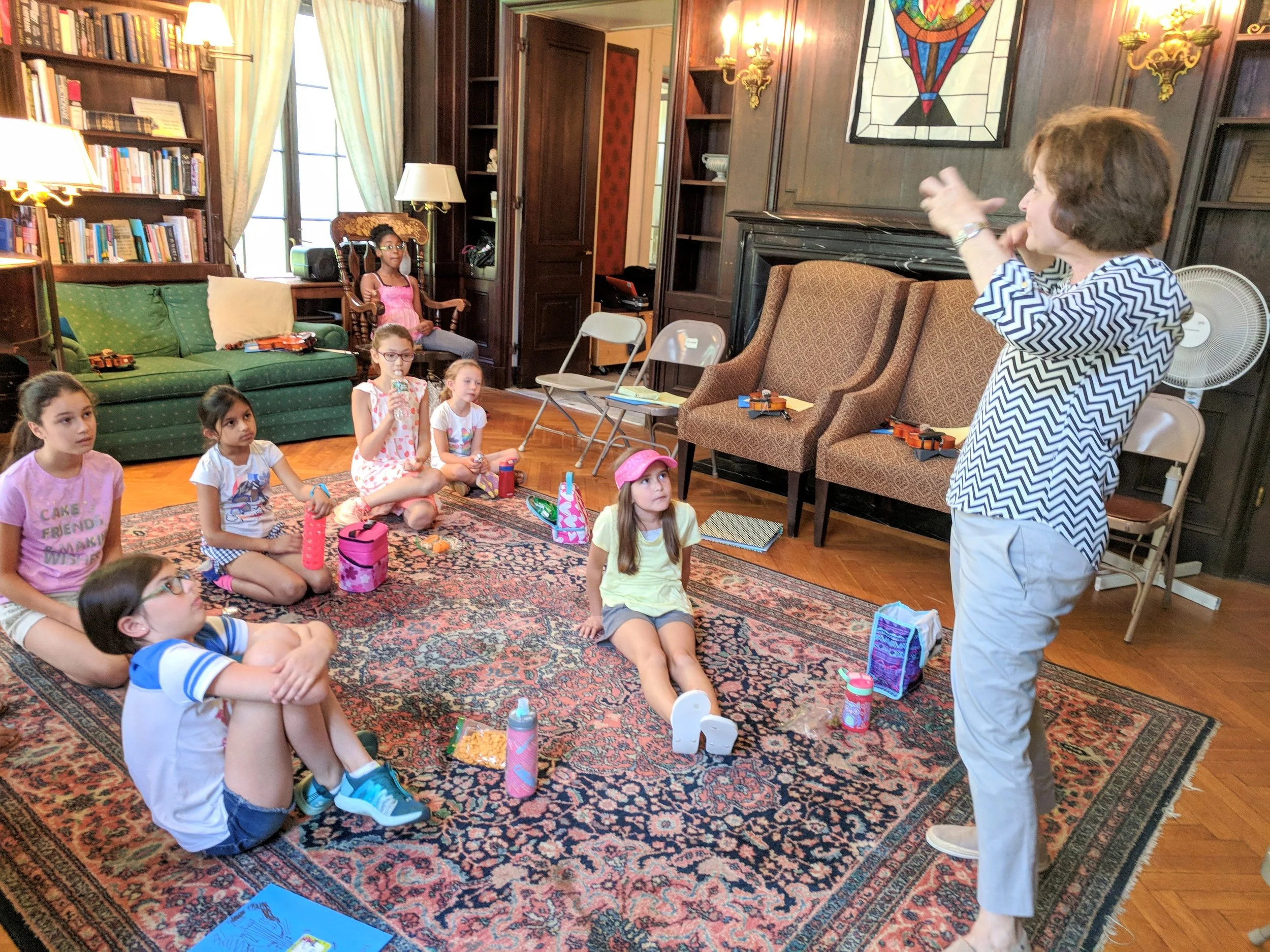 Students enjoy guest teachers