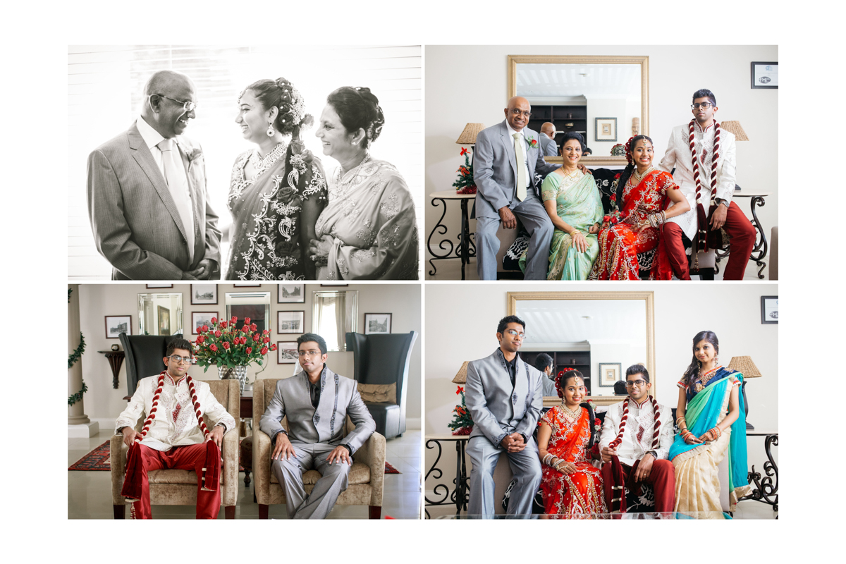 South Indian Tamil Family Durban Wedding RBadal Photography