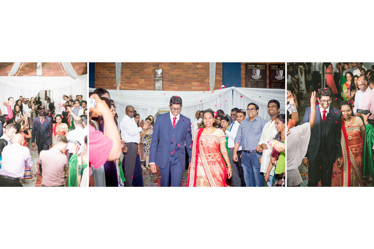 Ceremony Tamil Bride and Groom Durban Wedding RBadal Photography