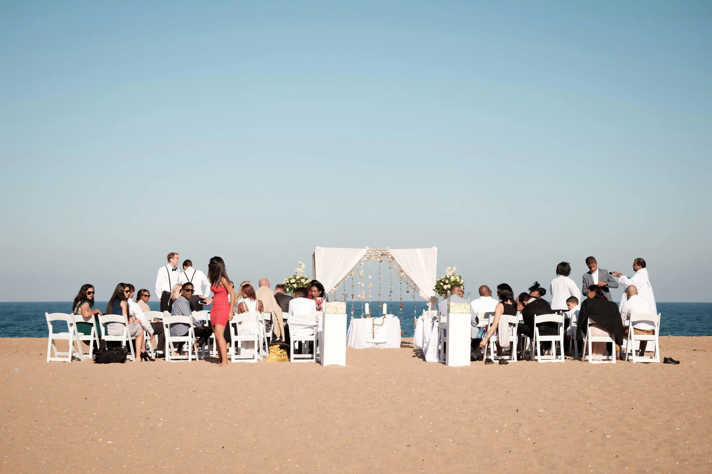 Zimbali Ballito Wedding Photography RBadal beach ceremony