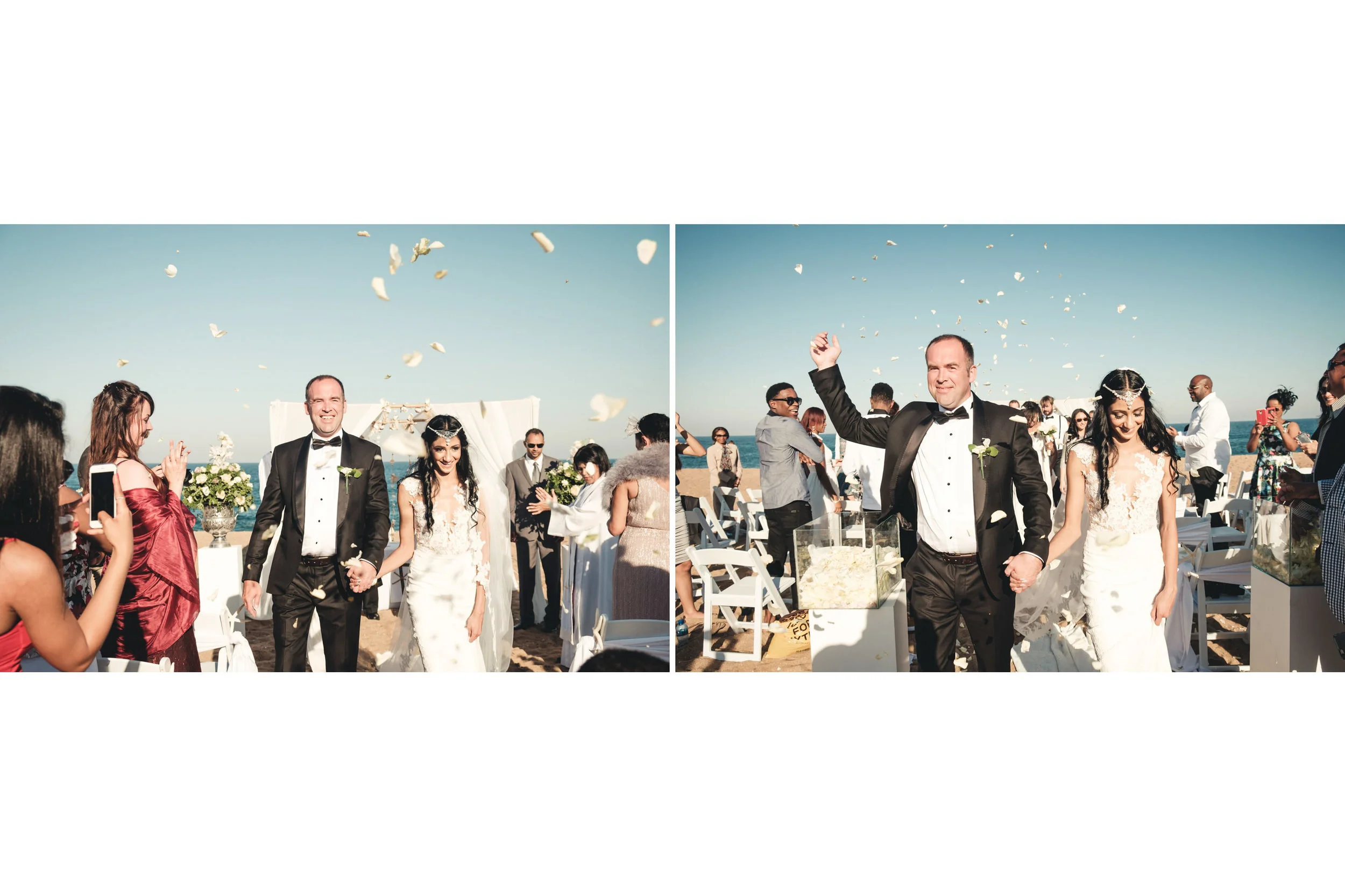 Zimbali Ballito Wedding Photography RBadal beach ceremony