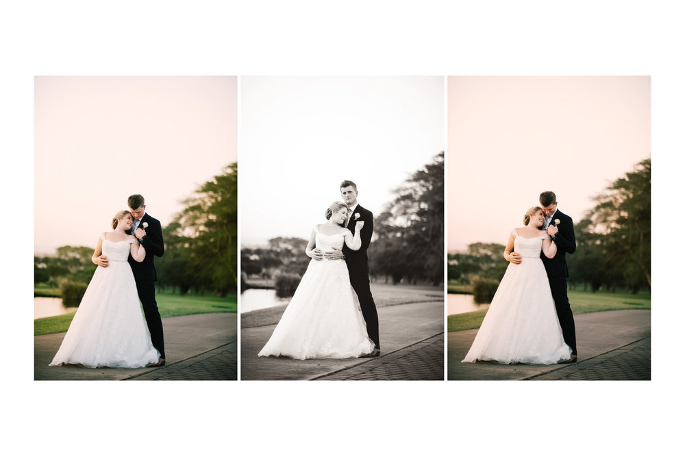 Mount Edgecombe Wedding Photography RBadal golf course bride and groom