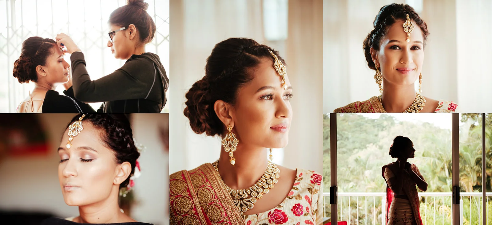 Enchanted Gardens Wedding Venue Photography bride getting ready