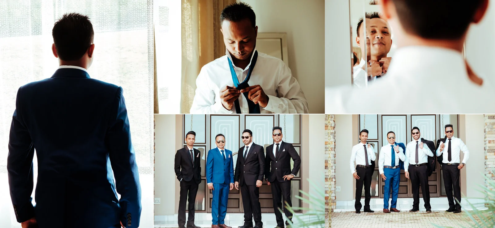 meandor manor wedding rbadal groom getting ready