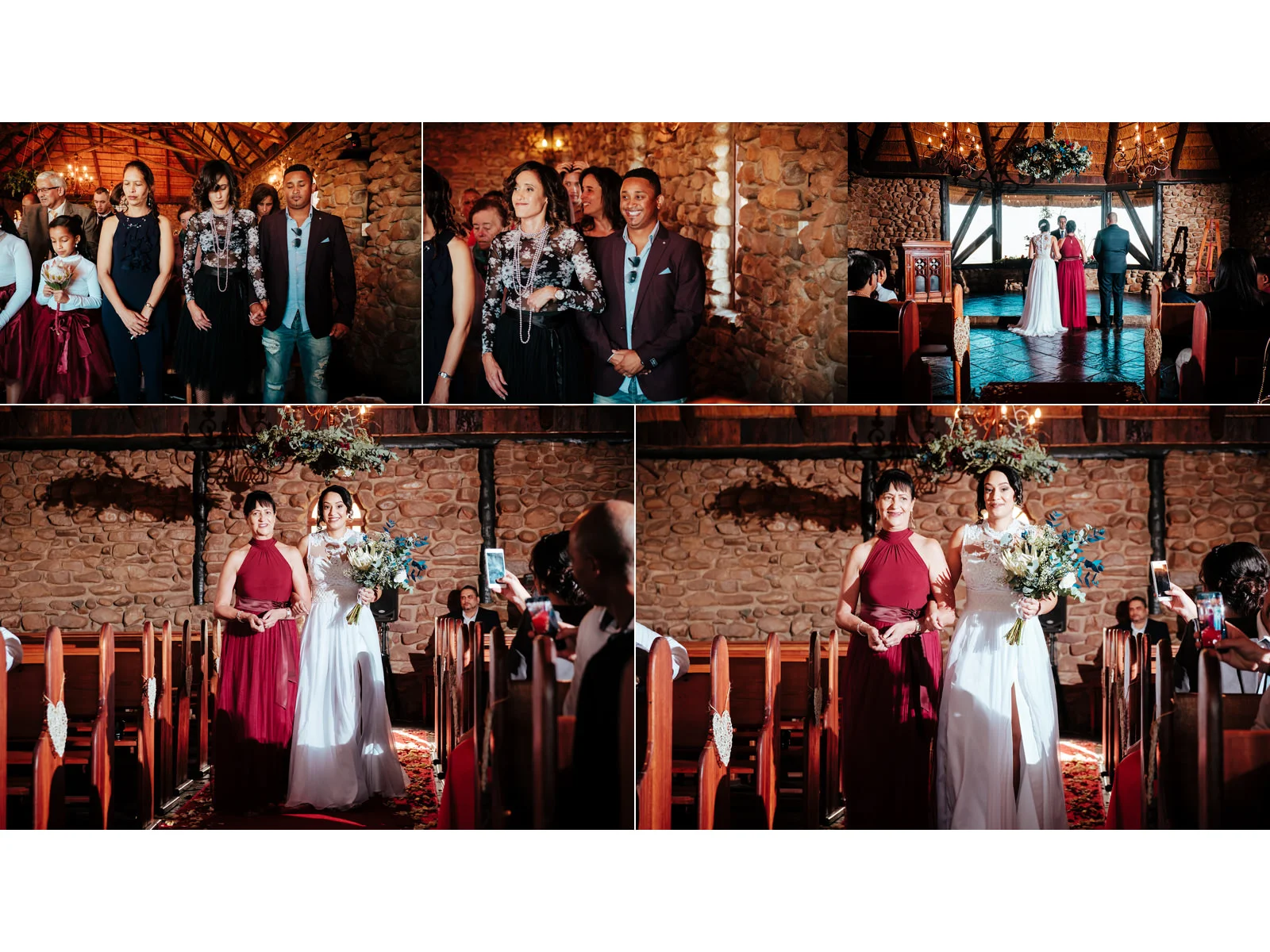 Rain Farm Ballito Wedding Photography rbadal church ceremony