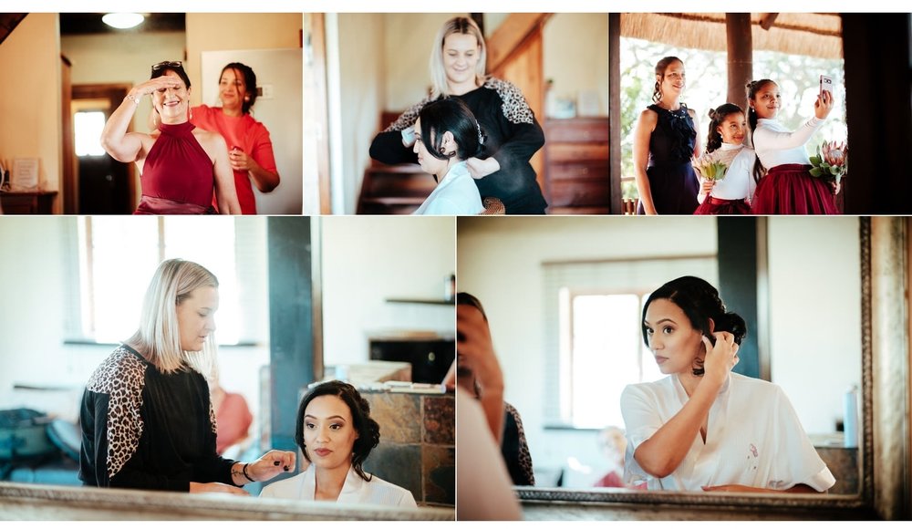 Rain Farm Ballito Wedding Photography rbadal bride getting ready