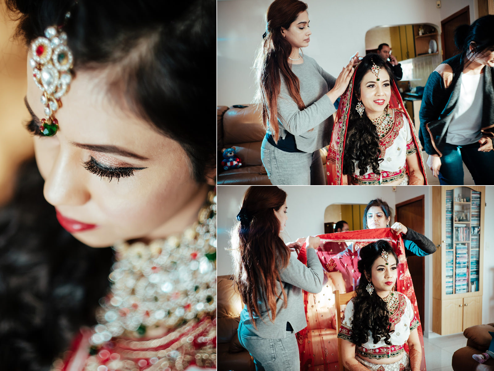 Kendra Wedding Photography rbadal bride getting ready