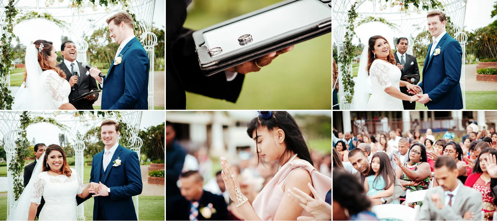 Mt Edgecombe Country Club Durban Wedding RBadal Christian Wedding